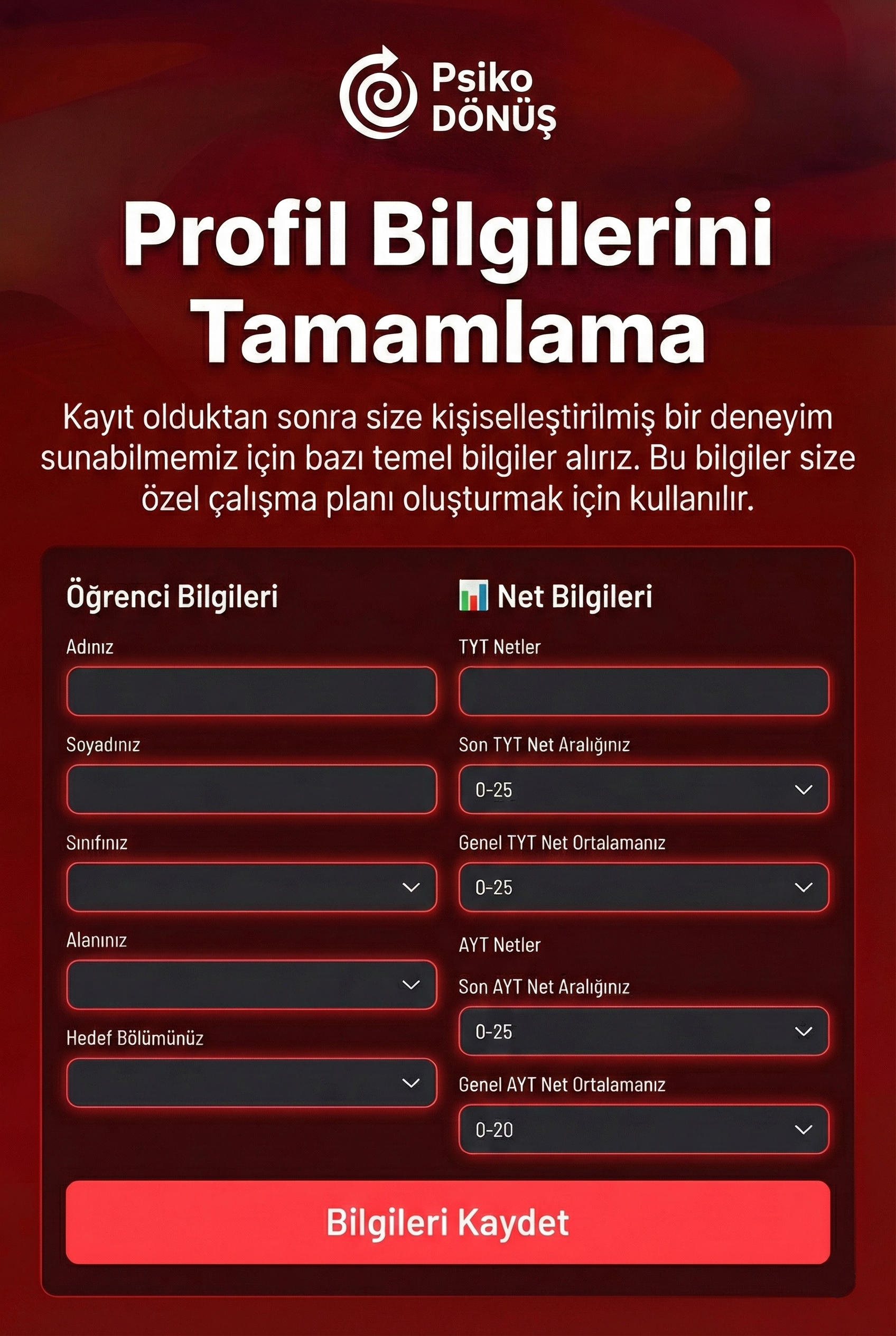 Profil Bilgileri